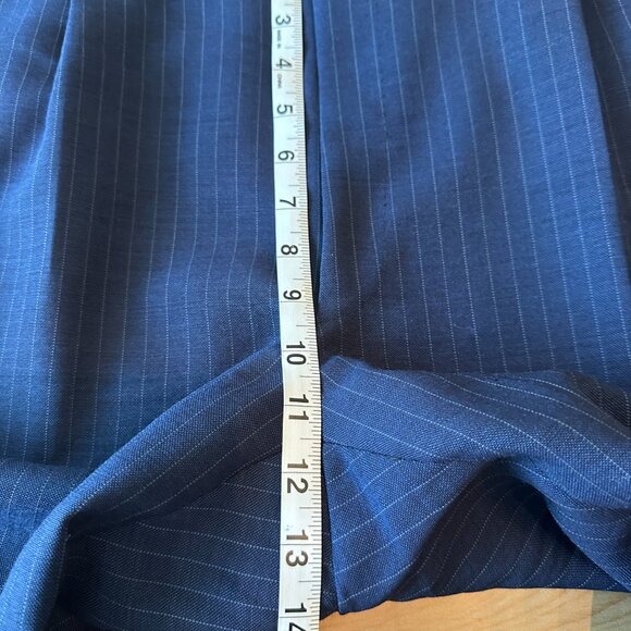 Sartoria Partenopea Navy Pinstripe Summer Suit 48R - Picture 13 of 14